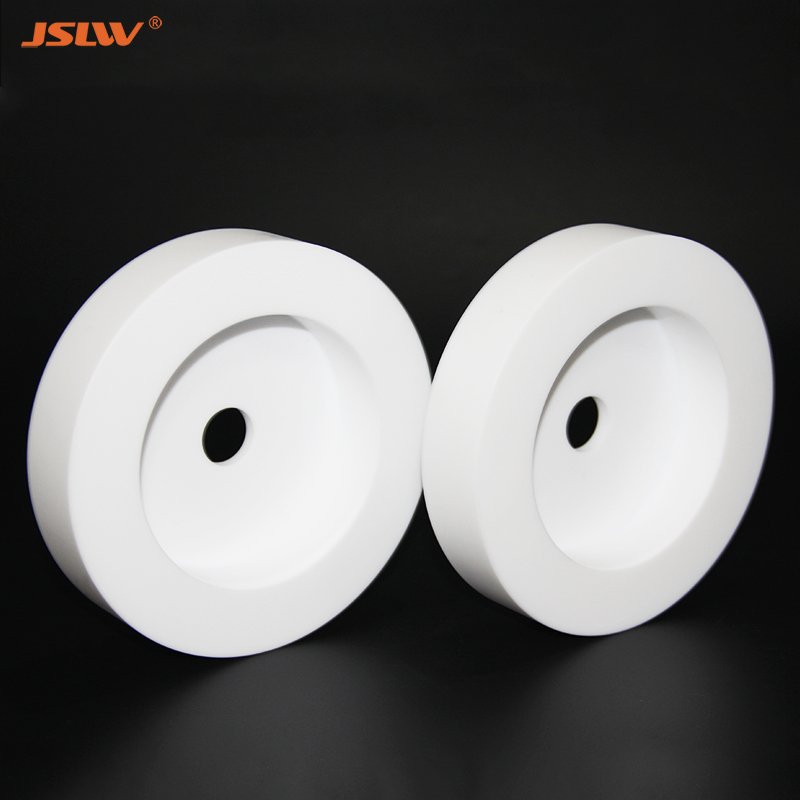 Customized PTFE Plastic Roller Wheel Flat Pulley Solid Plastic Wheels